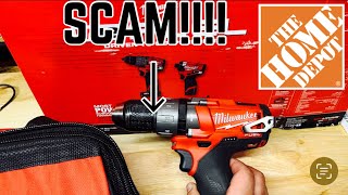 WATCH THIS before buying Milwaukee from Home Depot Return SCAM