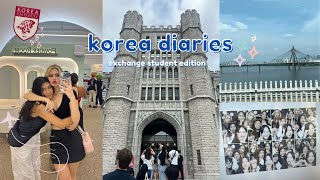 KOREA VLOG 🍰✈️ studying abroad in Seoul for the first time ୨•୧ Korea University exchange student