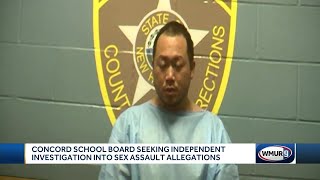 Concord School Board seeking independent investigation into sex assault allegations