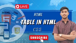Advance HTML & CSS Course Tutorial | Table in HTML  | Bangla Tutorial | Class 10