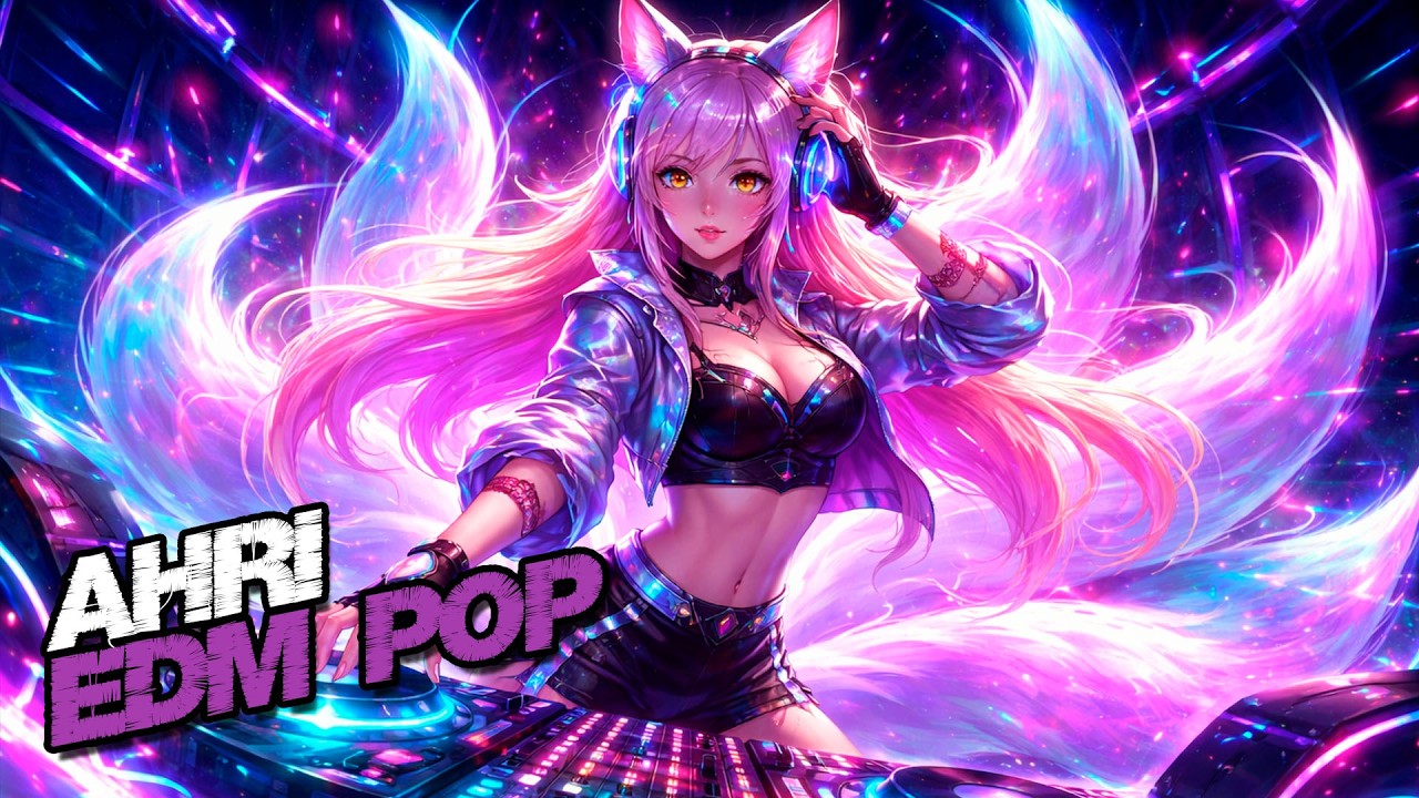 🎧 AHRI POPSTAR – Nove Caudas em Chamas 🔥 | Bass House 150 BPM (EDM Remix)