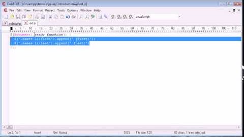jQuery Tutorial   62   next nextAll and prev prevAll
