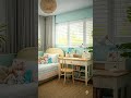 SULAP AJAIB Kamar Tidur &amp; ruang belajar Anak Tropis Kontemporer #Shorts