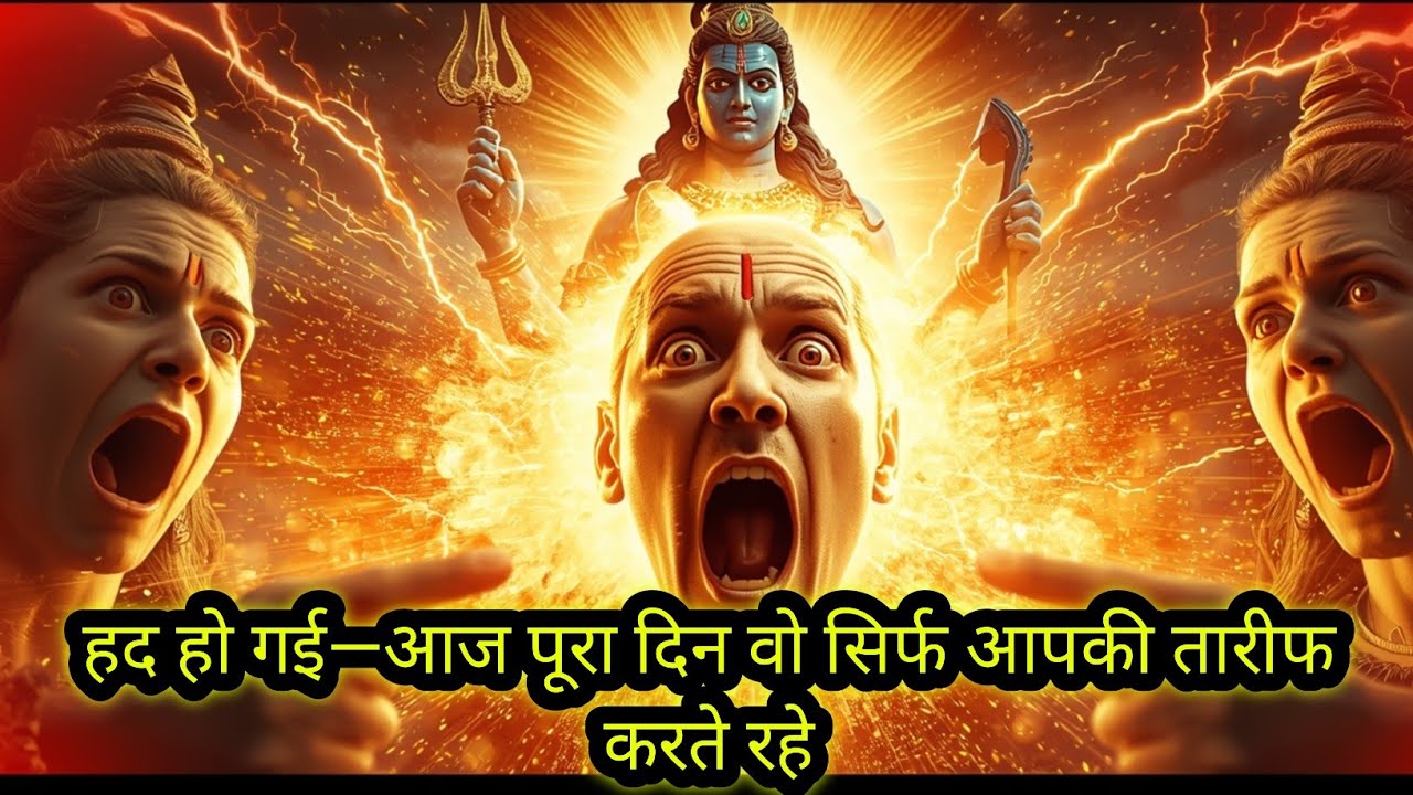 22:22🕉हद हो गई—आज पूरा दिन वो सिर्फ आपकी तारीफ करते रहे🚩Mahadev ji ka Sandesh