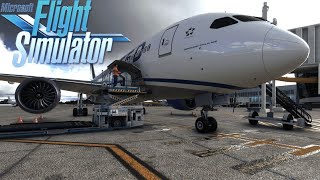 United B787-8 | San Diego - Barcelona | Full Flight | MSFS