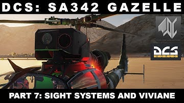 DCS SA342 Gazelle QST - Sichtsysteme und Viviane - Teil 7 [DE]