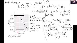 Famous Logistic regression algebra (STAT 320 ch 9, video 4 of 6) Profile