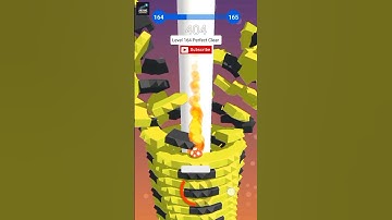 Stack Ball 🔥 Level 164 Perfect Clear in One Go 😱 | Insane Speed Run! #gaming #stackball #games