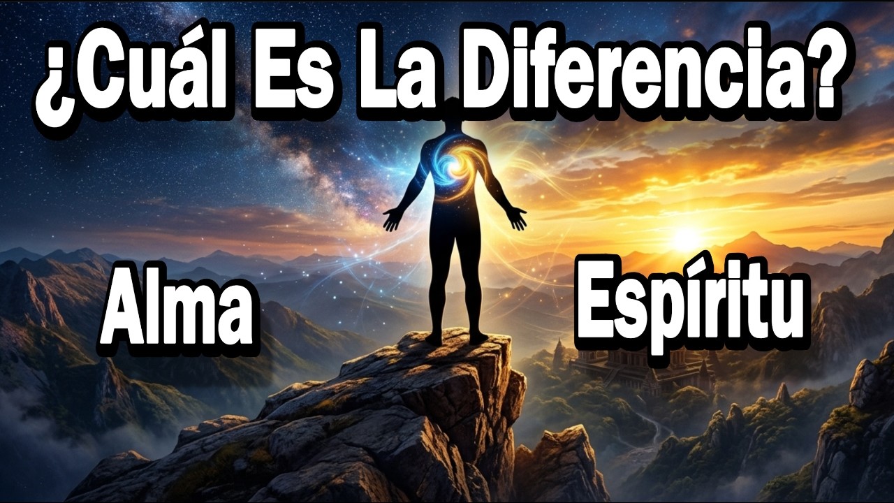 ¿Qué DIFERENCIA hay entre ALMA y ESPÍRITU?😱 Según la Biblia