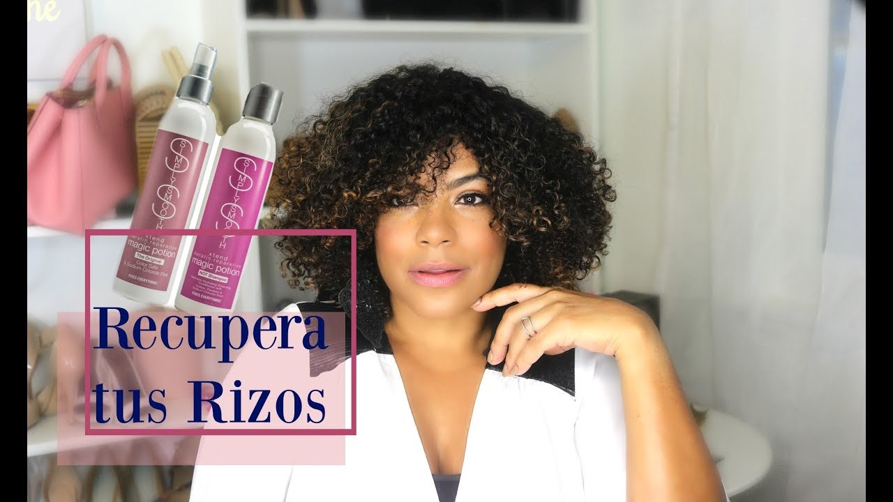 PRODUCTOS MAGICOS PARA RIZOS PERFECTOS - YouTube