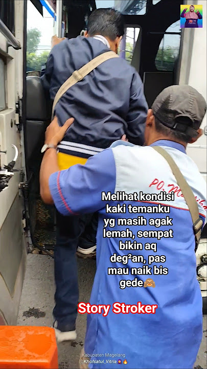 SEEING A FRIEND WHO HAD A STROKE ON THE BUS‼️#nervous #shotrs #strokesurvivor