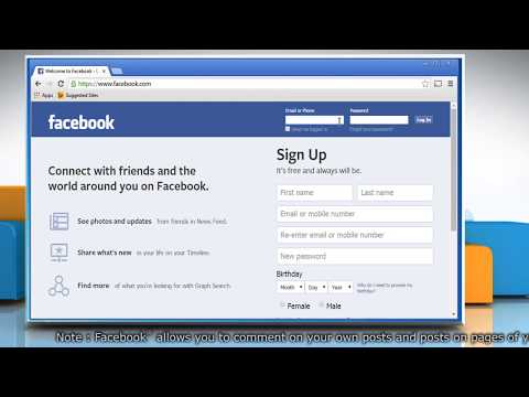 How to Tag someone  in Comments on Facebook®