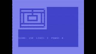 pacman commodore 64, pure BASIC and PETSCII