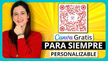 Cómo crear CÓDIGO QR en Canva GRATIS ✅