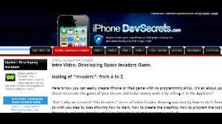 Developing Space Invaders Game for iPhone and iPad from A to Z screenshot 5
