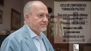 Lorenzo Meyer "¿Qué está pasando en México?" con Héctor Díaz #ParaHablarEnLibertad