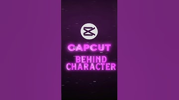Text Behind Character Tutorial 💀🔥 | CapCut #shorts #tutorial