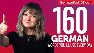 160 German Words You'll Use Every Day - Basic Vocabulary #56