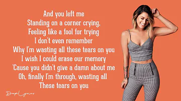 Cassadee Pope - Wasting All These Tears (Lyrics) 🎵