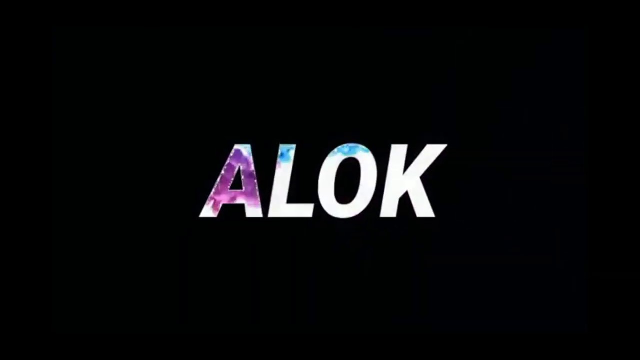 Dj Alok Name In Style Youtube