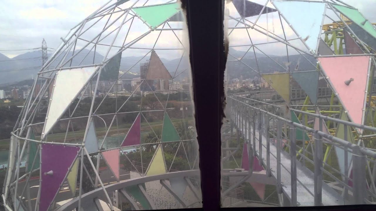 2014.12.17 臺北市 兒童新樂園 銀河號 單軌列車 路程景