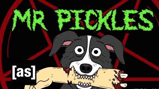 The real life Mr Pickles 👹 #mrpickles #bordercollie #zombiedog #viral