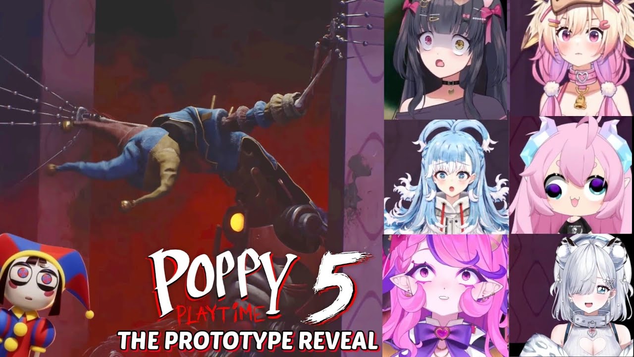 Vtuber's First Encounter With THE PROTOTYPE | Poppy Playtime Chapter 5
