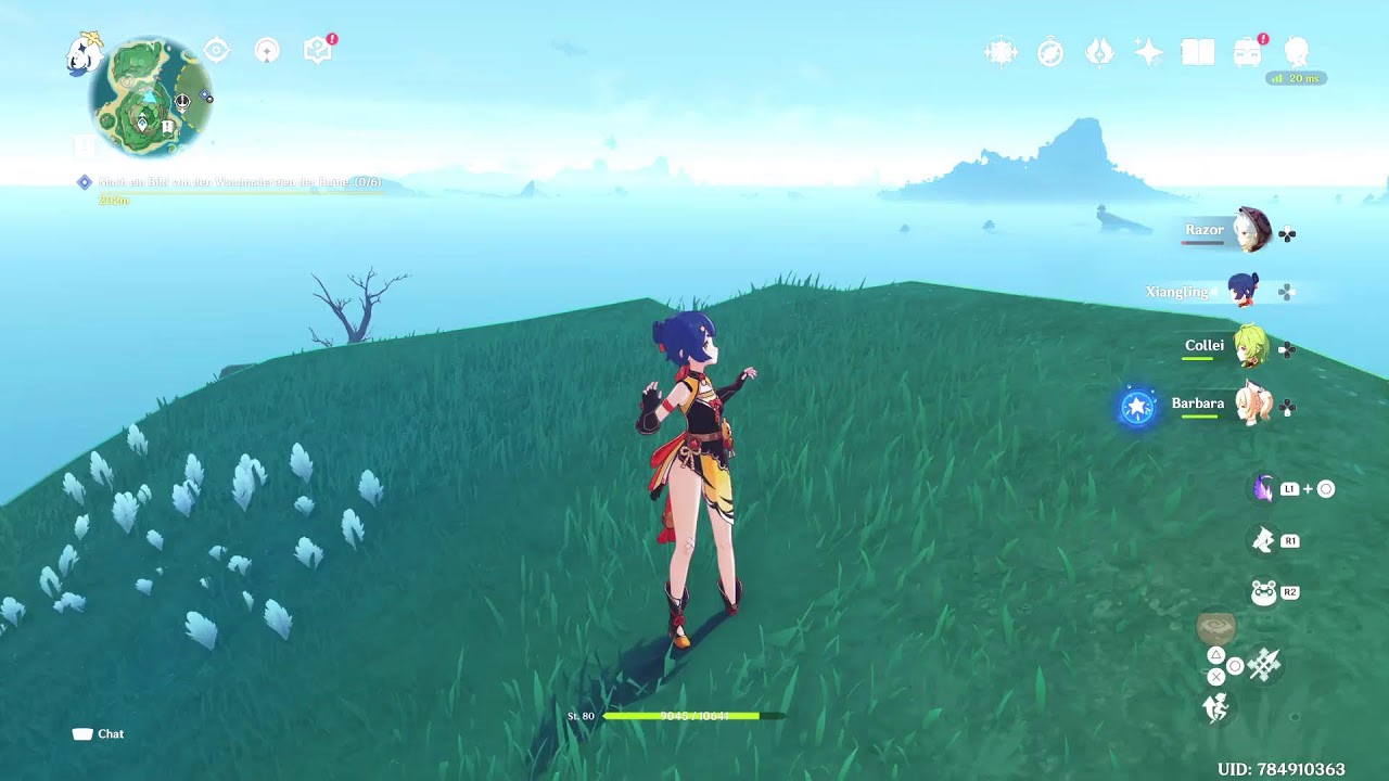 Genshin Impact Die Saga von Herrn Vergesslich - Gib Roald die Leuchtpilze German PS5