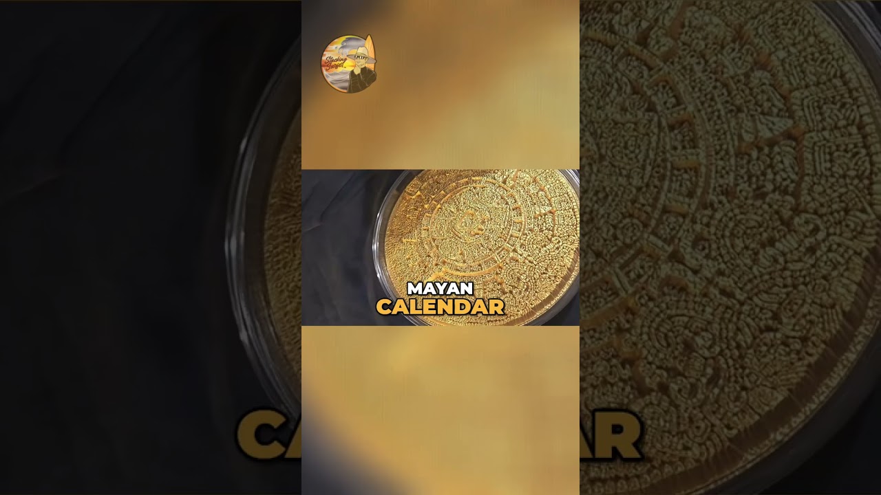 Amazing Silver & Gold Art: Mayan Calendar & More! #shorts
