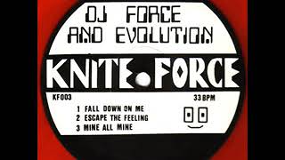 DJ Force \u0026 Evolution -  Fall Down On Me