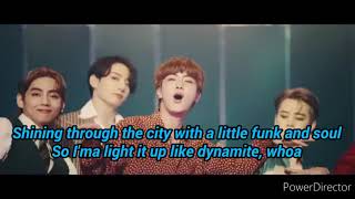 Dynamite official MV (BTS) with Lyrics by Ruveen Studios