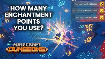 How many Enchantment Points You Use for Ancient Hunts? | Minecraft Dungeons