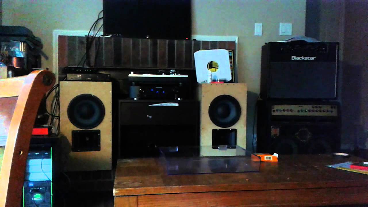 Hifi diy transmission line speakers YouTube