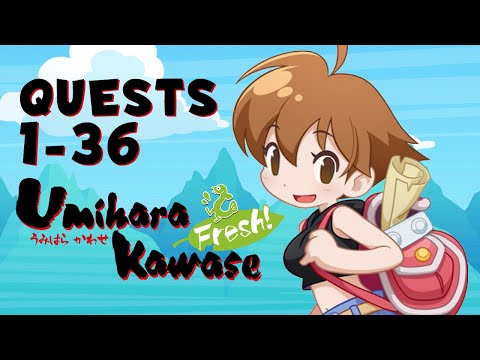 Umihara Kawase Fresh! - Full Blind Playthrough - Part 1/2