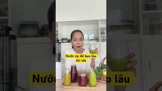 Nước ép để bao lâu thì tốt #emmaphamkitchen #juice #eatclean #healthy #chualanh