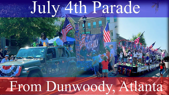 July 4th Parade In Dunwoody, Atlanta || Independence Day Celebration 2025