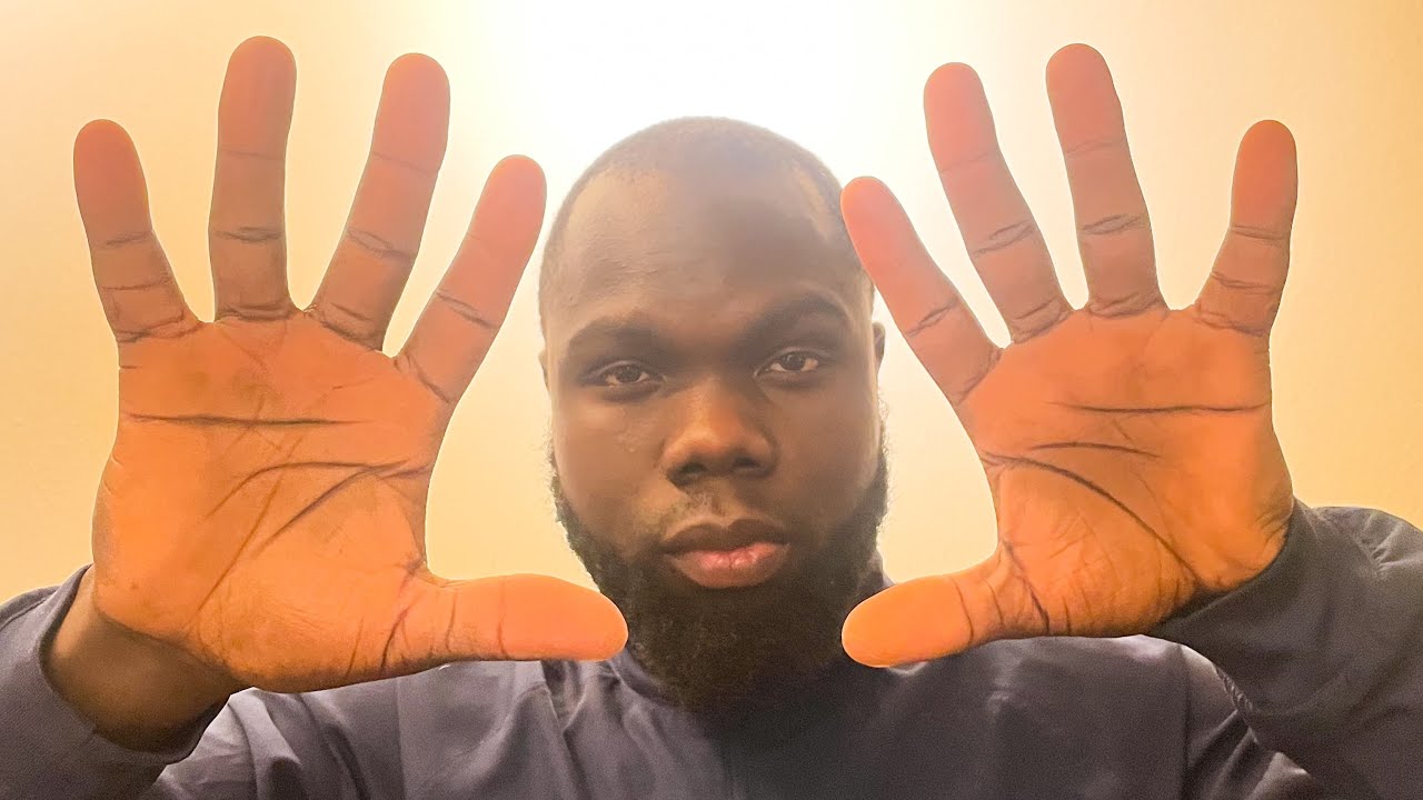 Crispy hand sounds ASMR