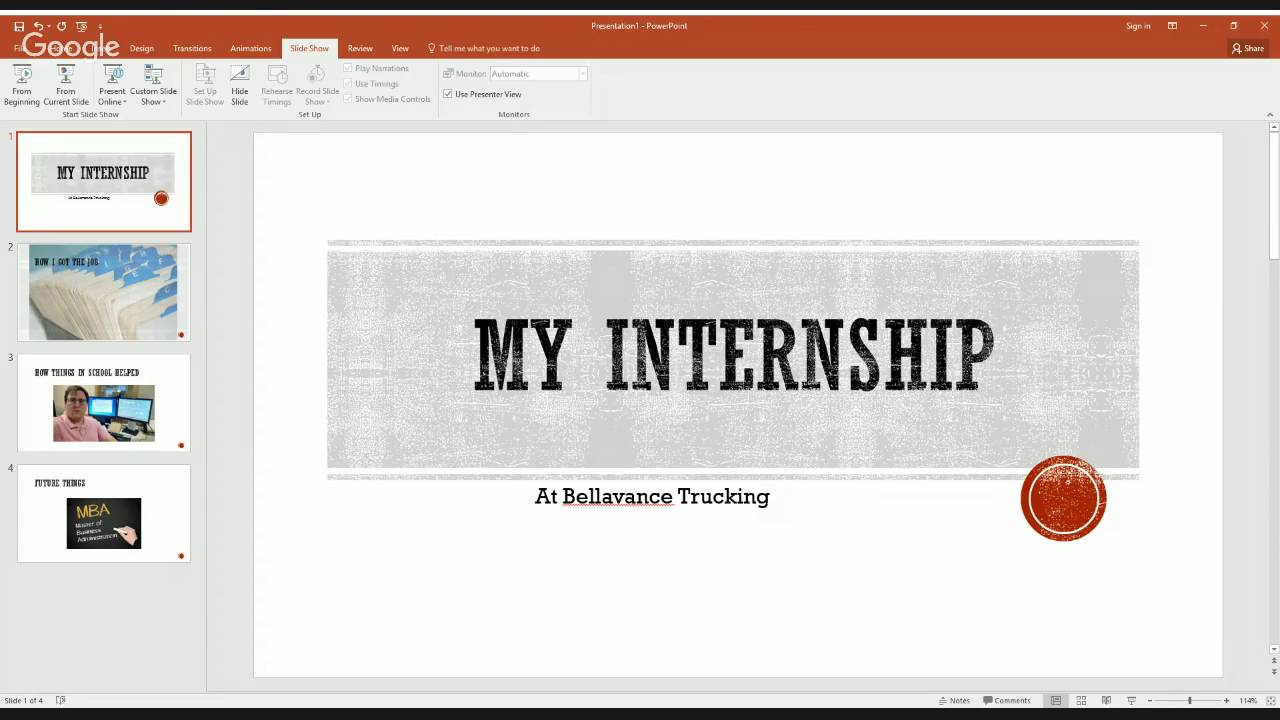 Internship Tim Simmons - YouTube