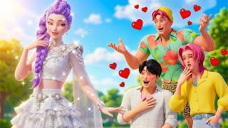 Rumi’s Glow Up Transformation ✨🔥 | Mira, Zoey &amp; Juni React | Kpop Demon Hunters