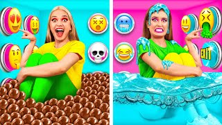Desafío de 1000 Botones Misteriosos Solo 1 te Permite Escaper | Desafío Loco BaRaFun Challenge