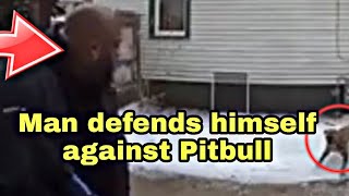 Man defends himself against neighbor's dog