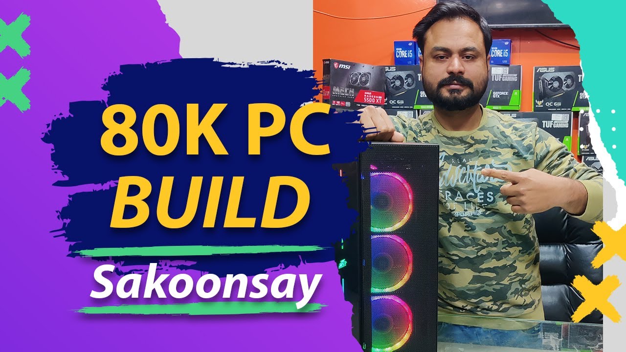 Best Gaming PC Build Under 80000 INTEL Pakistan | 80k Gaming PC Build ...