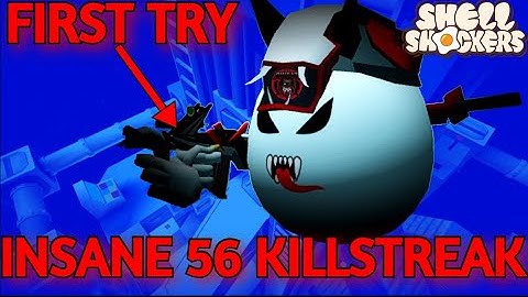 56 Kill Streak! | Shell Shockers