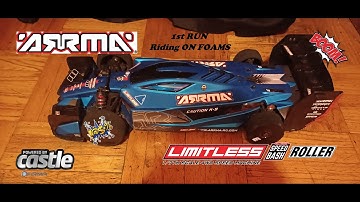 Arrma Limitless 1/7 Scale 8s Speed Test on NEW Tires