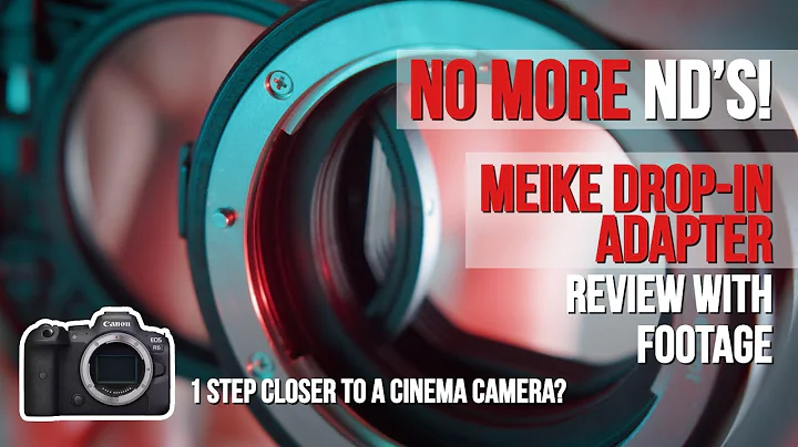Canon EF to RF MEIKE drop-in adapter review (No more ND's) -  closer to a cinema camera.