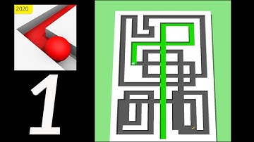 🖍 COLOR MAZE | Relaxing & Amazing Paintball Puzzles | Gameplay Walkthrough | Level 1 - 10 | Android