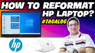HOW TO REFORMAT HP LAPTOP? || TAGALOG STEPBYSTEP