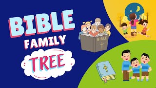 👨‍👩‍👧‍👦 From Adam to Noah 🌈 | Bible Family Tree for Kids 📖✨ | Meet Enoch & Noah #christiankids