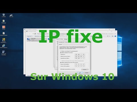 Mini tuto - Mettre une IP fixe sur Windows