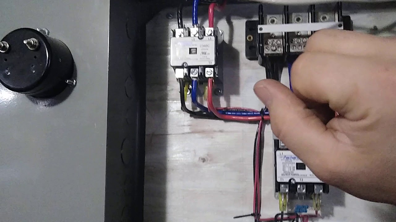 30hp rotary phase converter build pt1 YouTube